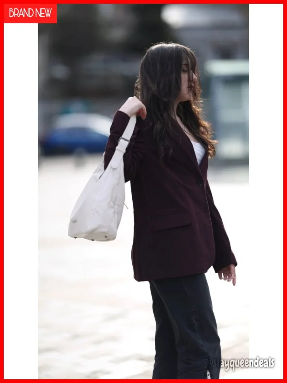 Hobo Bag for Women Slouchy Shoulder Handbag Faux Leather Purse